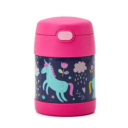 Contenedor de Comida Infantil Funtainer Thermos - Unicornios