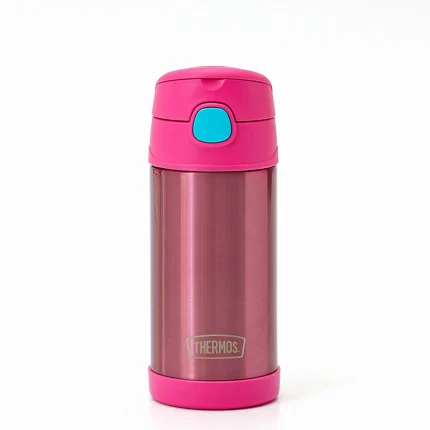 Termo Infantil Funtainer F401 Thermos 355ml - Rosa