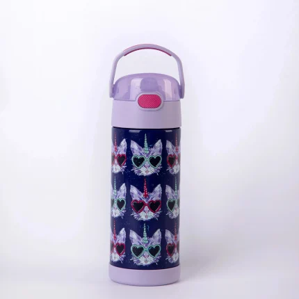 Botella Funtainer Thermos 410ml con Estampa - Cool Caticorns