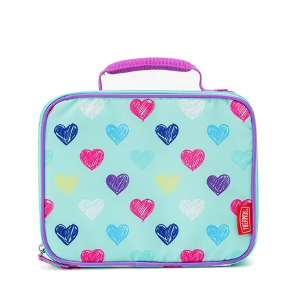 Lonchera Térmica Thermos Kids - Corazones violeta