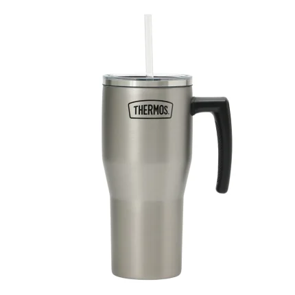 Vaso térmico con asa 850ml - Acero