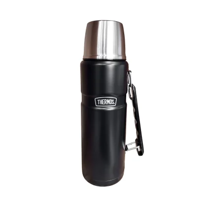 Botella Termo con pico cebador Thermos 1,2L - Negro