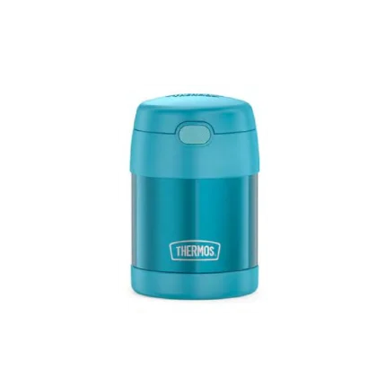 Contenedor de Comida Infantil Funtainer Thermos 290ml - Celeste